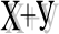 Х+У